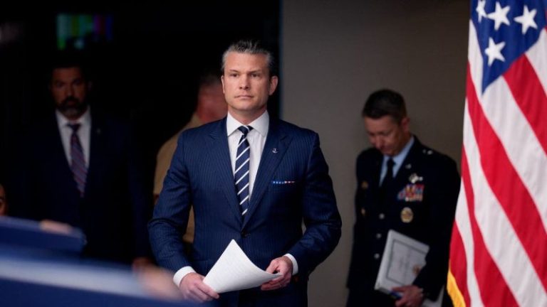 Hegseth vows to rebuild military deterrence so enemies ‘don’t want to f— with us’